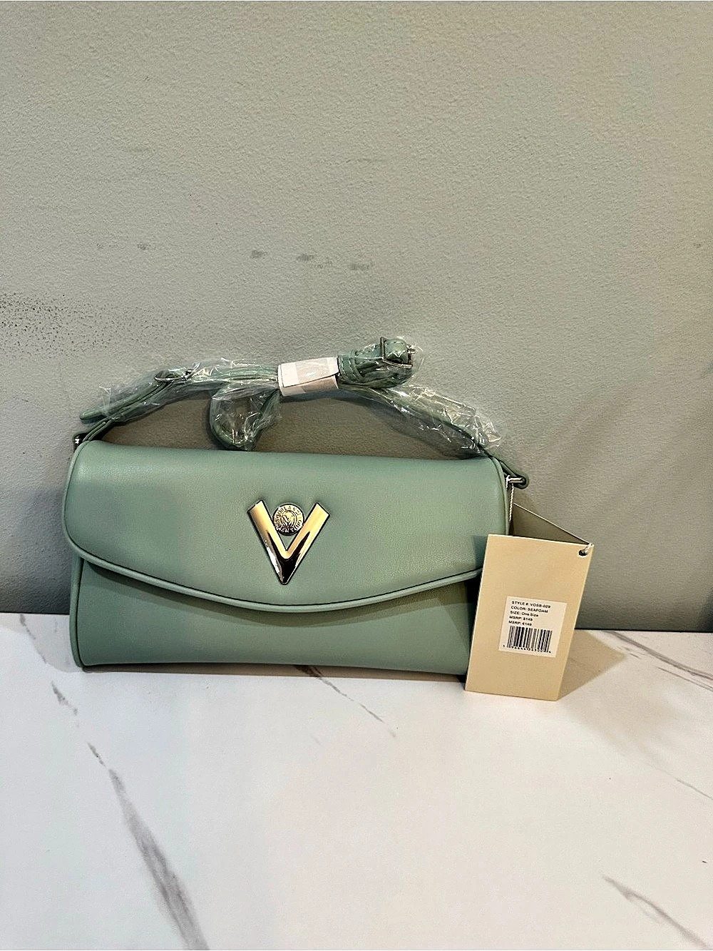 Valentino by Mario Valentino Florentine Shoulder Bags Green Size One Size